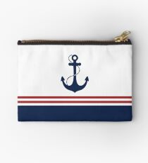 Nautical Anchor Studio Pouch