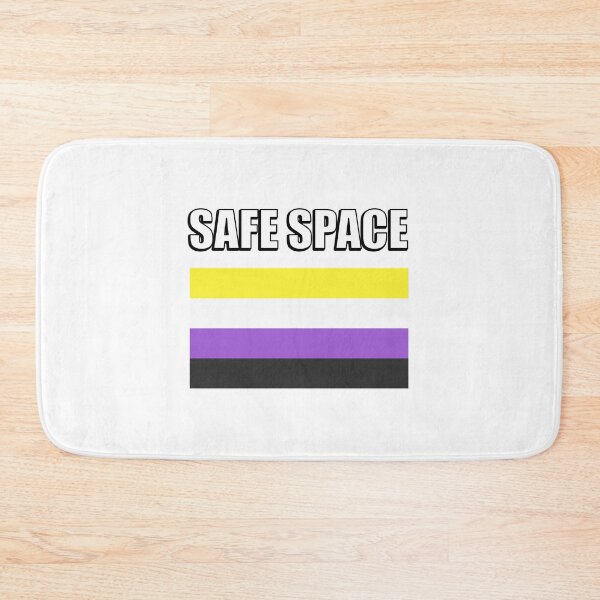 Item preview, Non Binary Safe Space designed and sold by Inspirationmotivation.