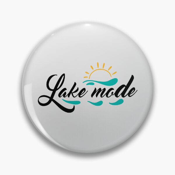 Item preview, Lake Mode Boat Travel, Lake Trip Vacation Summer Lake Life designed and sold by Dream-bubble.