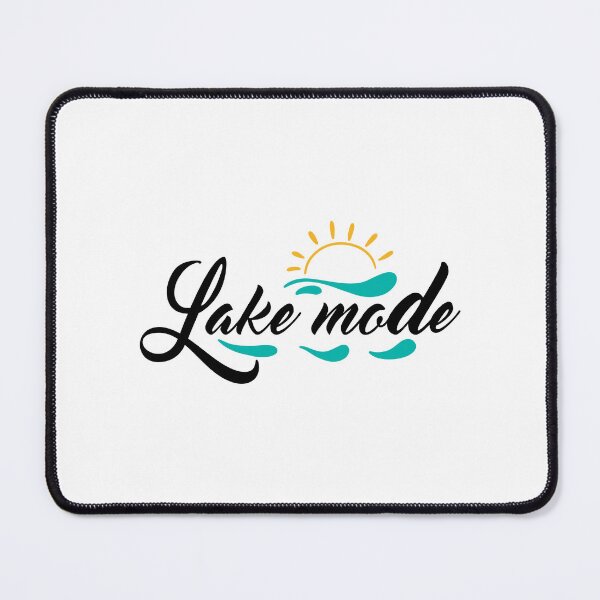 Item preview, Lake Mode Boat Travel, Lake Trip Vacation Summer Lake Life designed and sold by Dream-bubble.