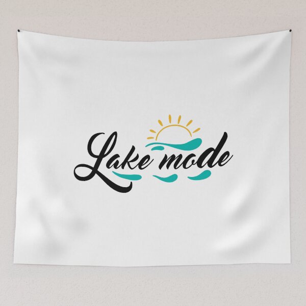 Item preview, Lake Mode Boat Travel, Lake Trip Vacation Summer Lake Life designed and sold by Dream-bubble.