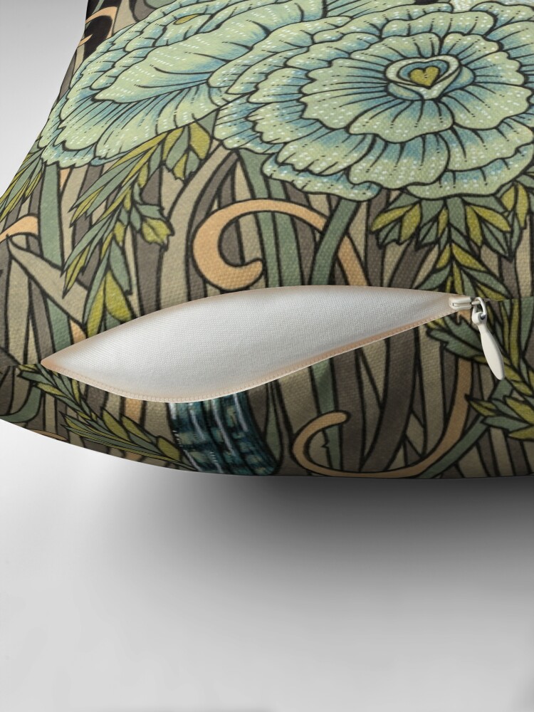 Thumbnail 2 of 4, Pillow, Blue Jay designed and sold by AnitaInverarity.
