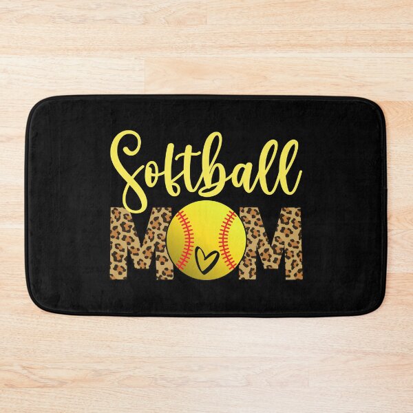 Item preview, Mamá de softbol Lanzamiento rápido Corazón de leopardo designed and sold by 99Fastpitch.