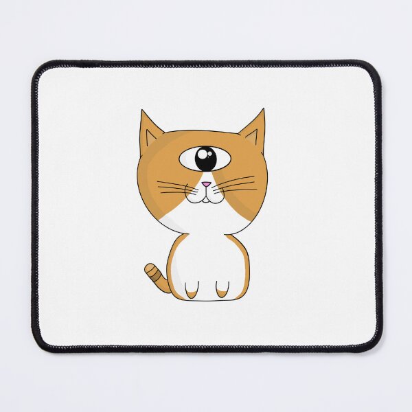 Item preview, cat with one eye designed and sold by Timo Dubisar.