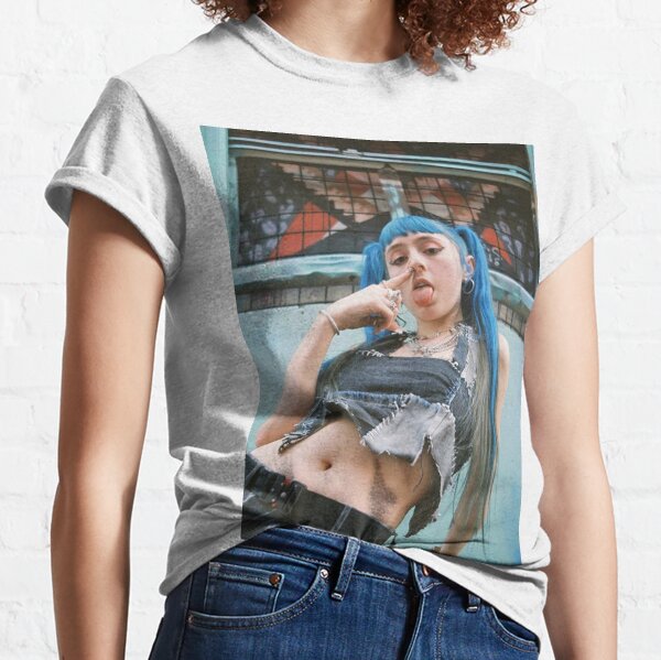 Trashy Waifu Bootleg Rap Vibes 90s Aesthetic Cloud Rap T-Shirt