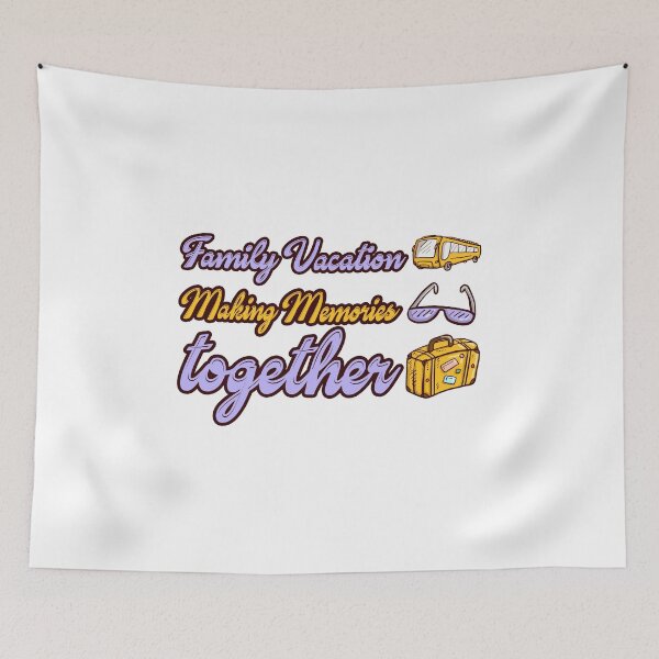 Item preview, Family Vacation making memories together designed and sold by ErmessThiings.