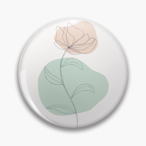Item preview, Minimalist wildflower Lineart designed and sold by FoxglovesCorner.