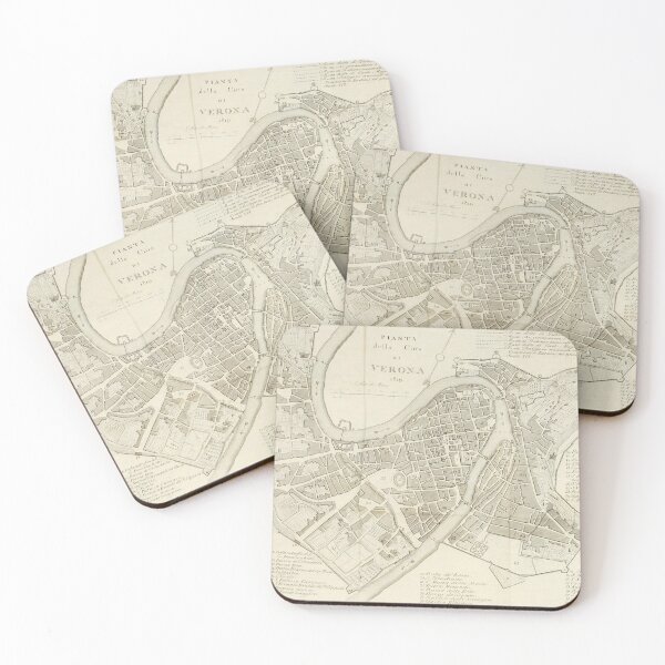 Item preview, Verona Old Map designed and sold by RiciPaneto.