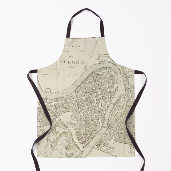 Item preview, Verona Old Map designed and sold by RiciPaneto.