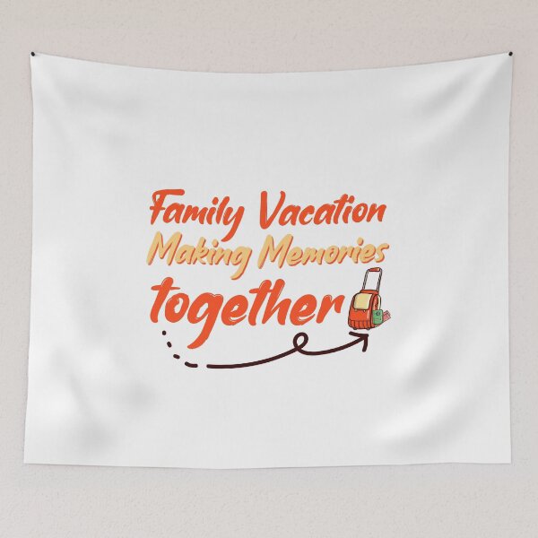 Item preview, Family Vacation making memories together - Family Trip designed and sold by ErmessThiings.