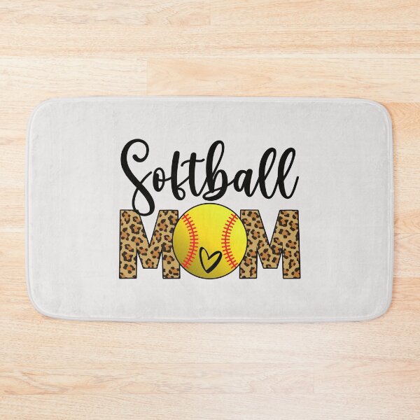 Item preview, Mamá de softbol Lanzamiento rápido Corazón de leopardo designed and sold by 99Fastpitch.
