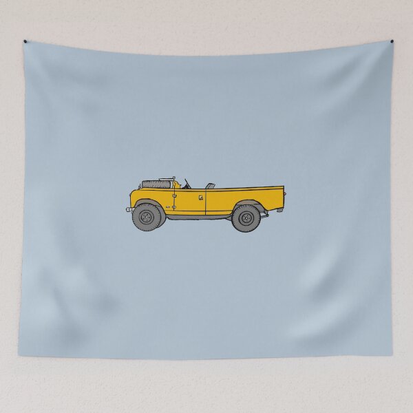 Item preview, Defender SUV - Newport Yellow designed and sold by littleparis.