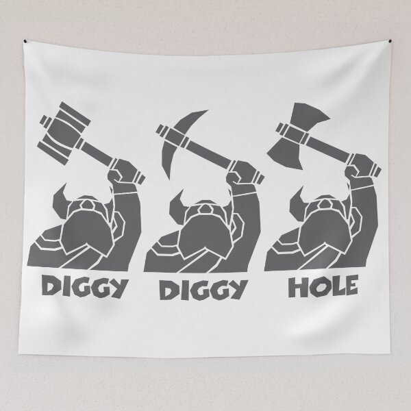 Item preview, Diggy Diggy Hole designed and sold by Formidabelt.
