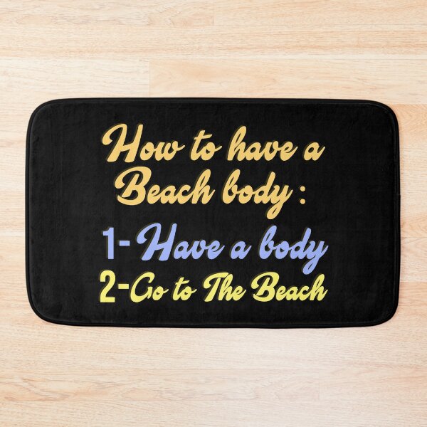Item preview, How to have a beach Body - have a body - go to the beach designed and sold by ErmessThiings.