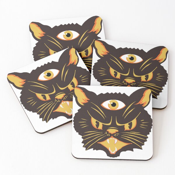 Item preview, Halloween Psychic Cat designed and sold by HorrorEggs.
