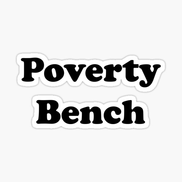 Item preview, Poverty Bench designed and sold by designsbyted.