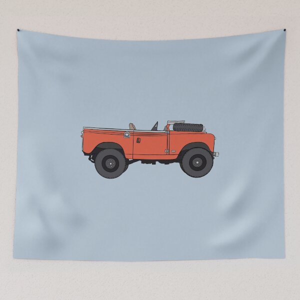 Item preview, Defender SUV - Cabriolet - Lima Red designed and sold by littleparis.