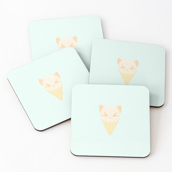 Item preview, Vanilla Ice Cream Cat designed and sold by Rainy-Kitten.