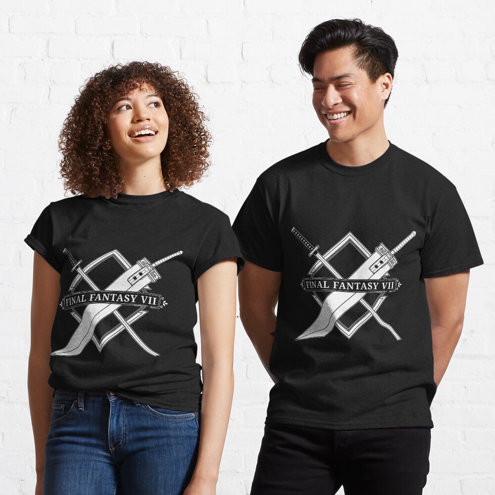 FINAL FANTASY VII Cloud v.s Sephiroth Camiseta clásica