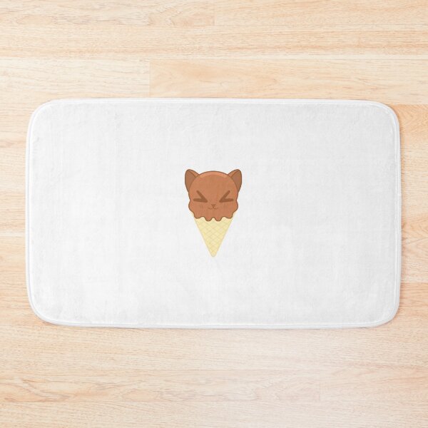 Item preview, Chocolate Ice Cream Cat designed and sold by Rainy-Kitten.