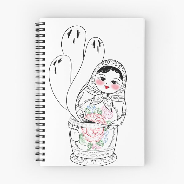 Item preview, Haunted Russian Doll designed and sold by mothmanatee.