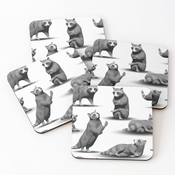Item preview, Racoons designed and sold by dryskCreative.