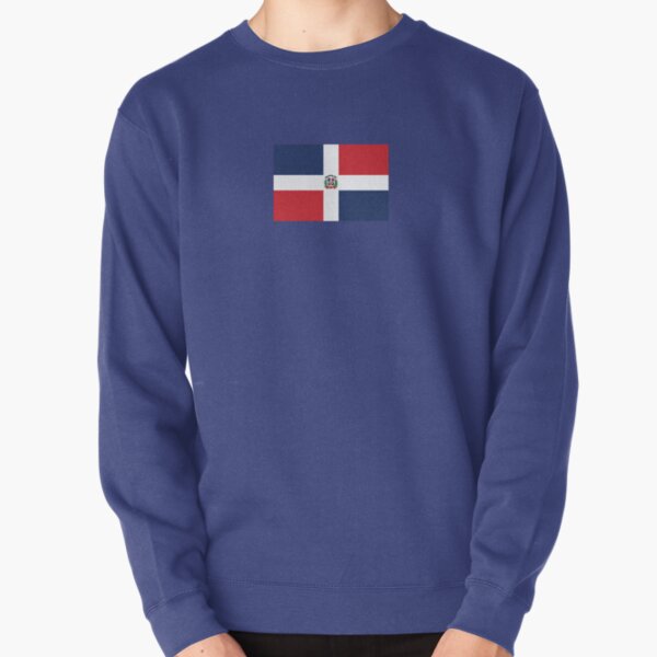 Dominican Republic Flag Pullover Sweatshirt