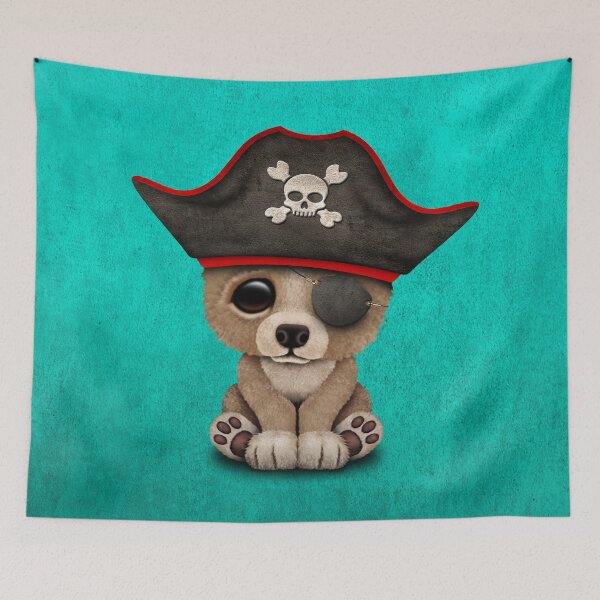 Item preview, Cute Baby Bear Cub Pirate designed and sold by JeffBartels.