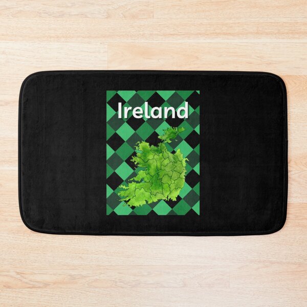 Item preview, Ireland Map Checkboard designed and sold by IrishPOD.