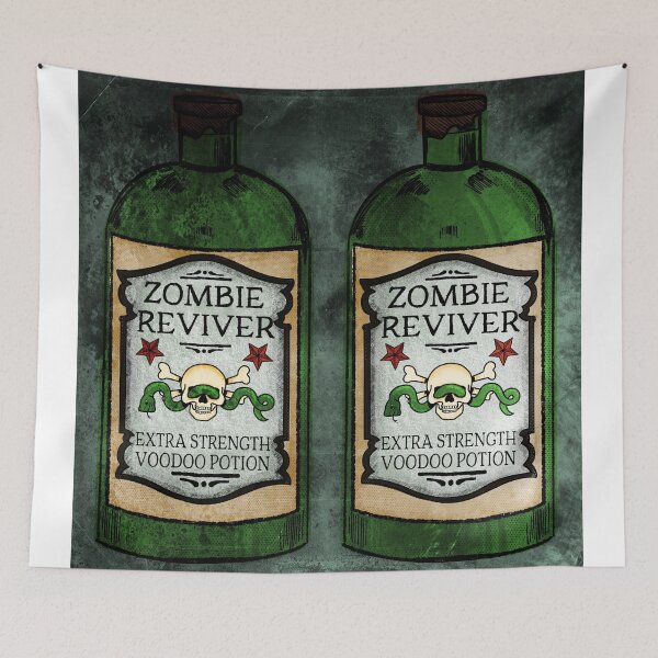 Item preview, Zombie Reviver Extra Strong Voodoo Potion designed and sold by BunnyThePainter.