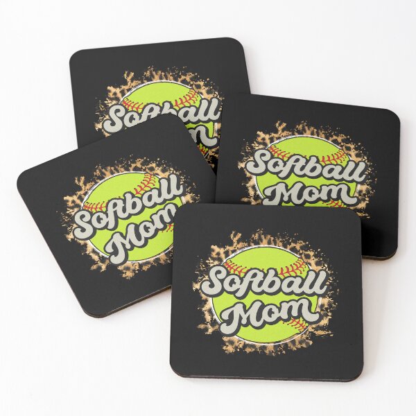 Item preview, Softball Mom Fastpitch Leopard Heart designed and sold by 99Fastpitch.