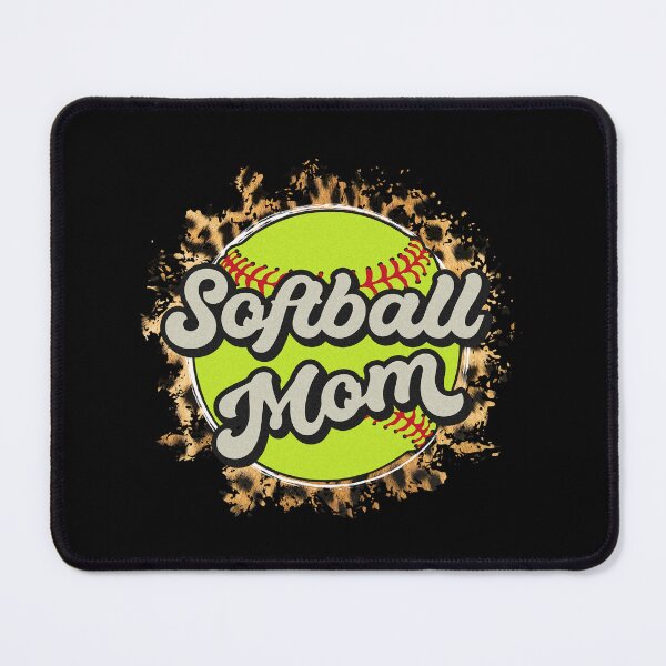 Item preview, Softball Mom Fastpitch Leopard Heart designed and sold by 99Fastpitch.