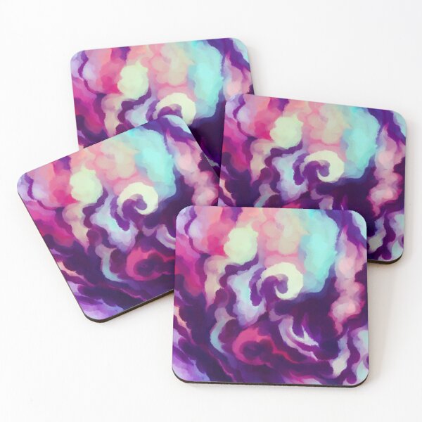Item preview, colorful cloud background designed and sold by snowysaur.
