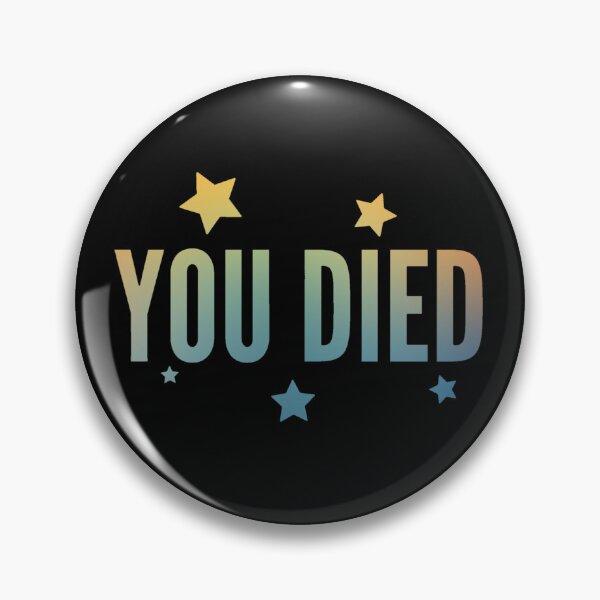 Item preview, You died - Stars designed and sold by LukjanovArt.