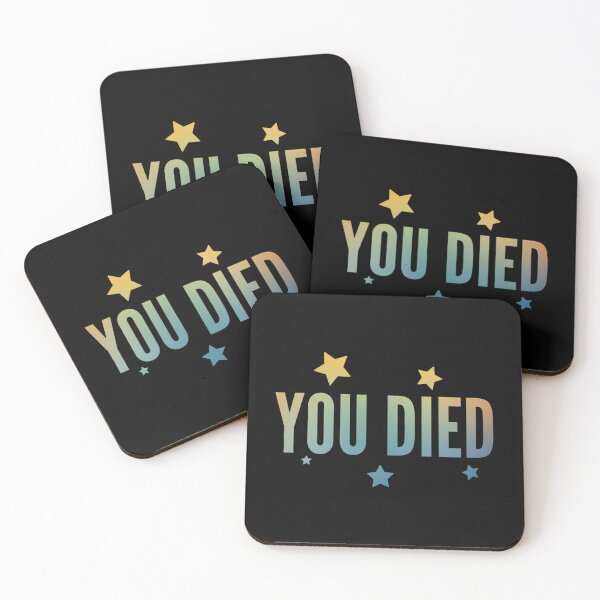 Item preview, You died - Stars designed and sold by LukjanovArt.