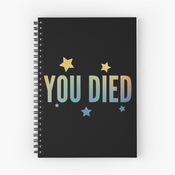 Item preview, You died - Stars designed and sold by LukjanovArt.