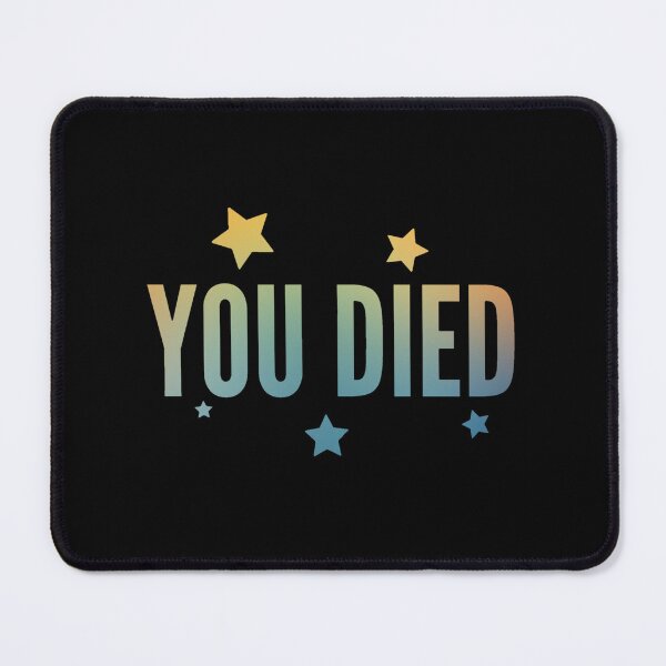 Item preview, You died - Stars designed and sold by LukjanovArt.