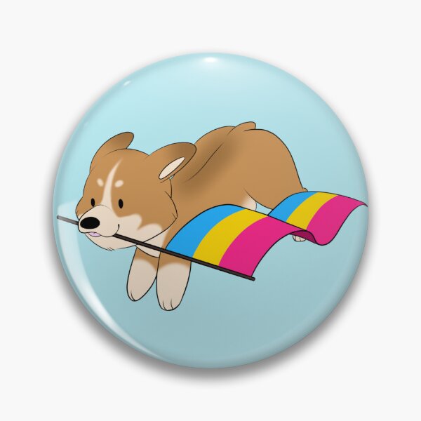 Aperçu de l'œuvre Pride Corgi - Pan Drapeau ver. créée et vendue par ReddByrd.