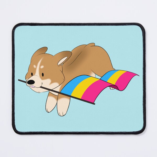 Aperçu de l'œuvre Pride Corgi - Pan Drapeau ver. créée et vendue par ReddByrd.