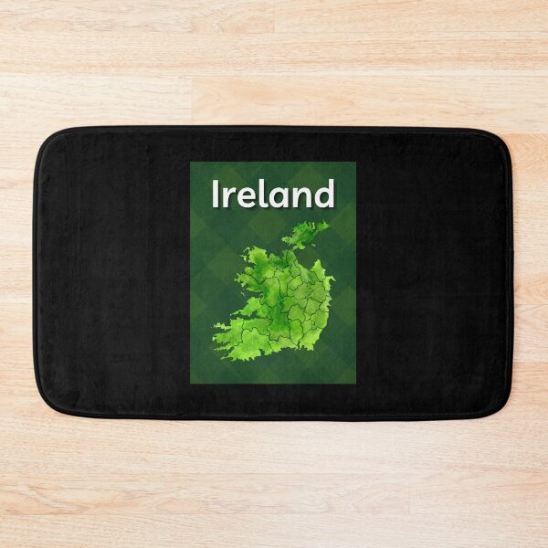 Item preview, Ireland Map Pattern designed and sold by IrishPOD.