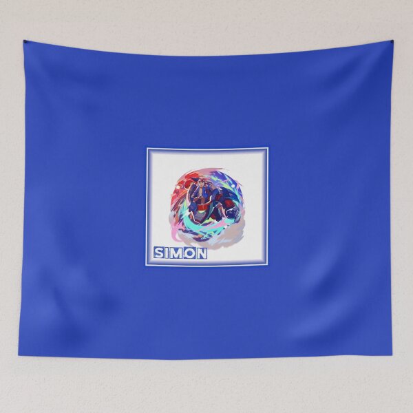 Item preview, SIMON (on Blue) designed and sold by epinkb.