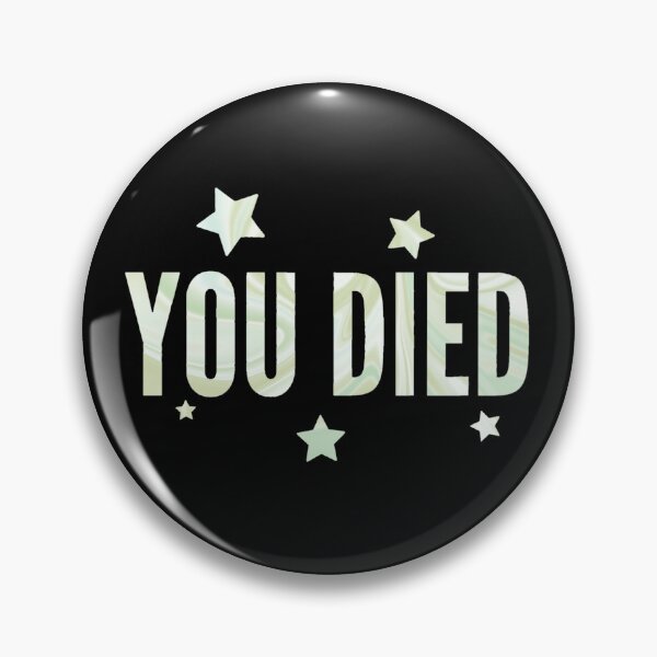 Item preview, You died - Marble designed and sold by LukjanovArt.