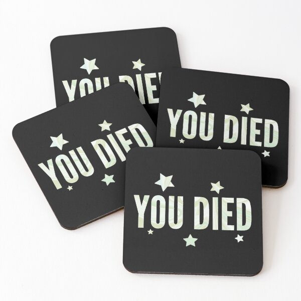 Item preview, You died - Marble designed and sold by LukjanovArt.
