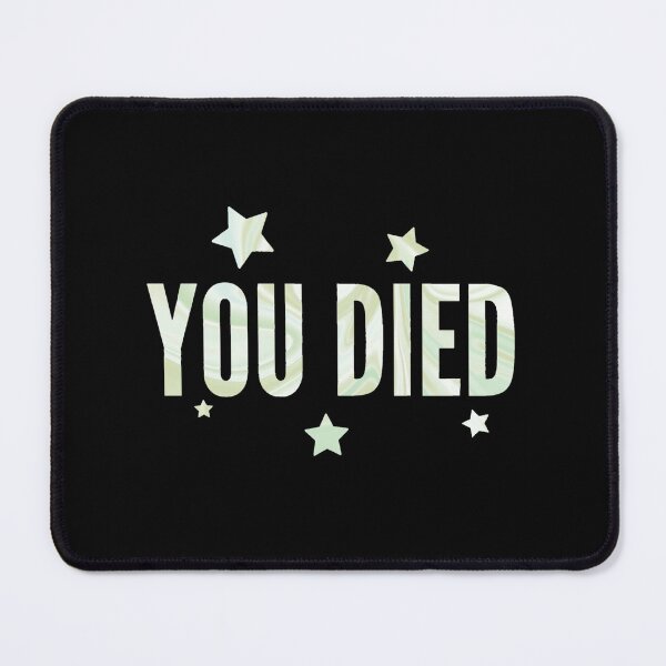 Item preview, You died - Marble designed and sold by LukjanovArt.