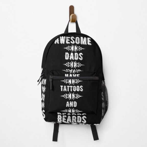 Item preview,  AWESOME DADS HAVE TATTOOS AND BEARDS designed and sold by Affyboss6.