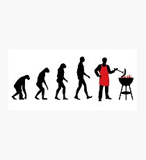 BBQ Evolution Photographic Print