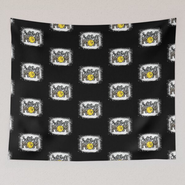 Item preview, Softball Mom Fastpitch Leopard Heart designed and sold by 99Fastpitch.