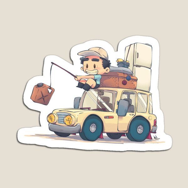 Go Go My Car Magnet
