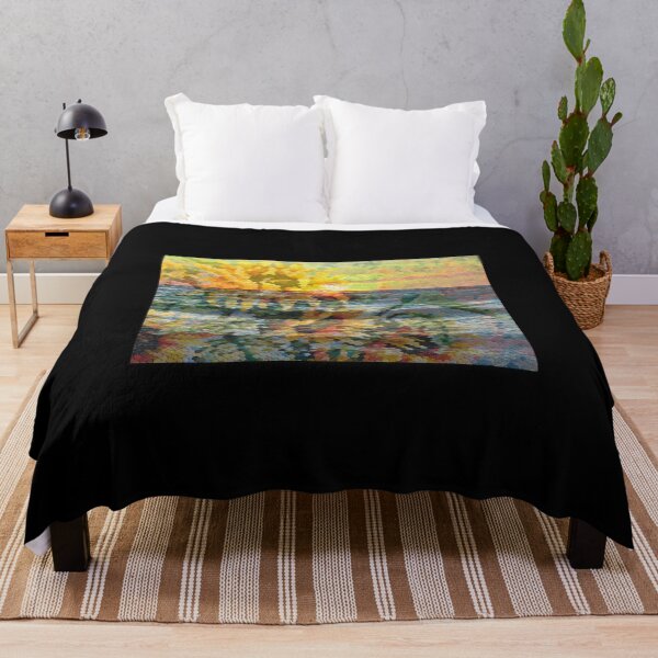 Item preview, Mixed Media: Sunset, seascape and oil painting, photo and painting by Marina Daniluka designed and sold by MariDaniArt.
