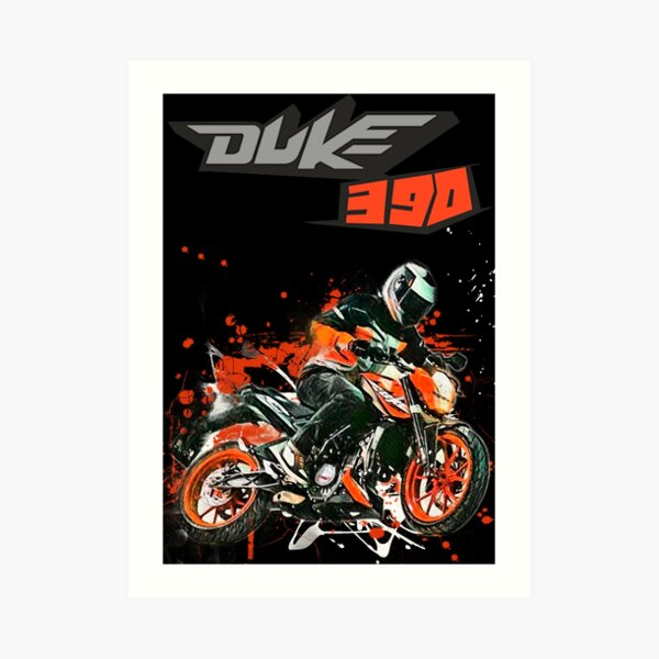 ISEE 360® Bike Stickers Compatible with Duke KTM 390 200 250 Vinyl Decals L  x H 15.00 x 3.8 cm Pack of 2 (Red) : Amazon.in: Car & Motorbike